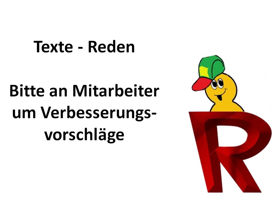 1. Verbesserungsvorschlge