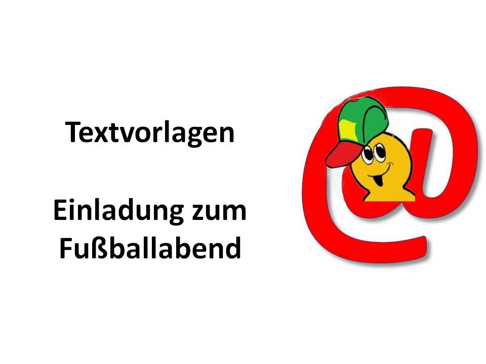 18. Einladung Fuballabend