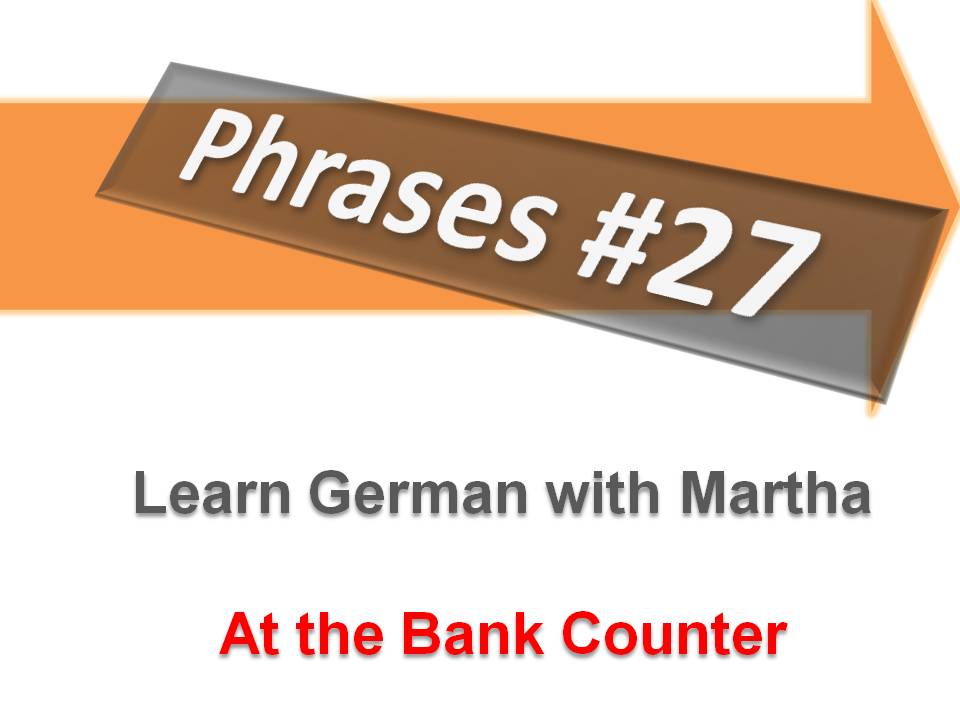 27. At The Bank Counter - Deckblatt