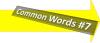 Bild C7 - Common Words