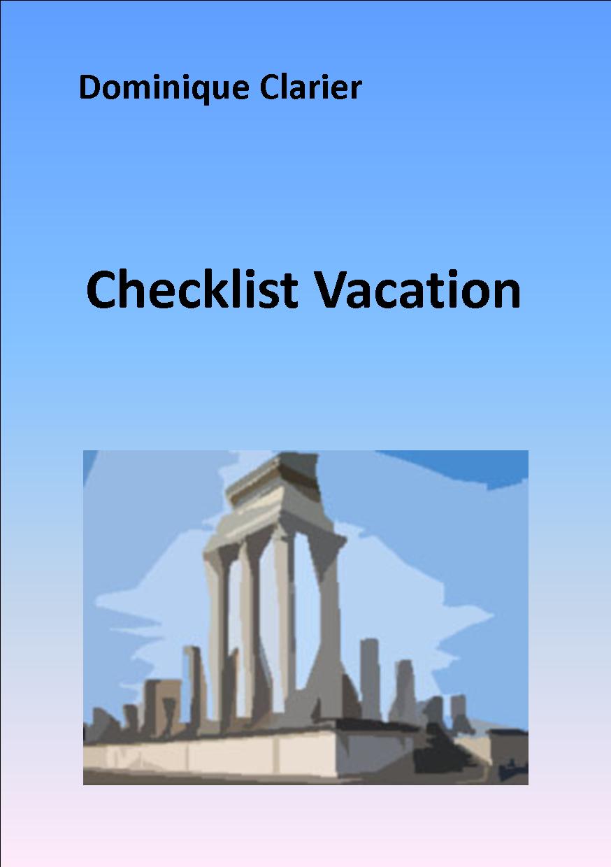 Checklist Vacation - Cover