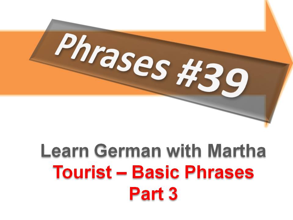 Prsentation - 39. Tourist - Teil 3 - Deckblatt