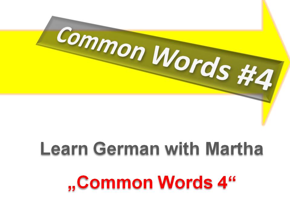 Prsentation - Common Words 4 - Deckblatt
