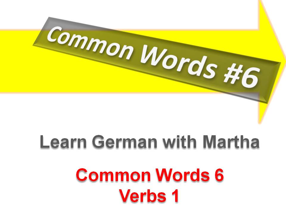 Prsentation - Common Words 6 - Deckblatt