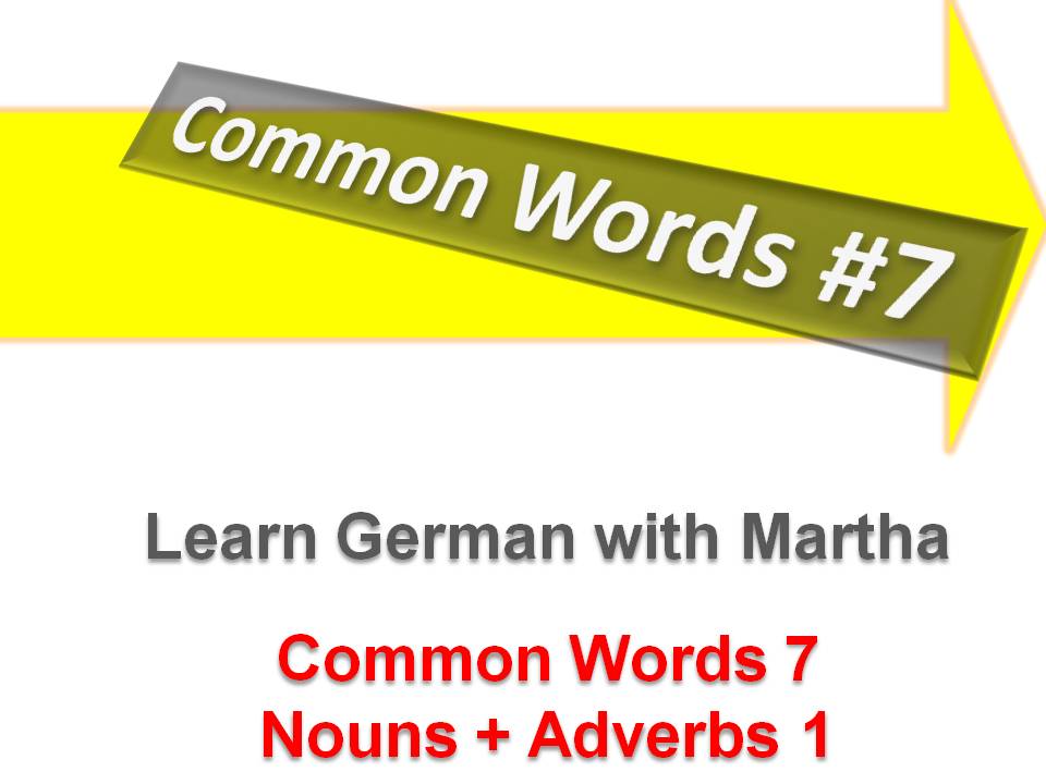 Prsentation - Common Words 7 - Deckblatt