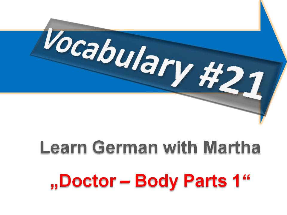Prsentation - Doctor - Body Parts 1 - Deckblatt