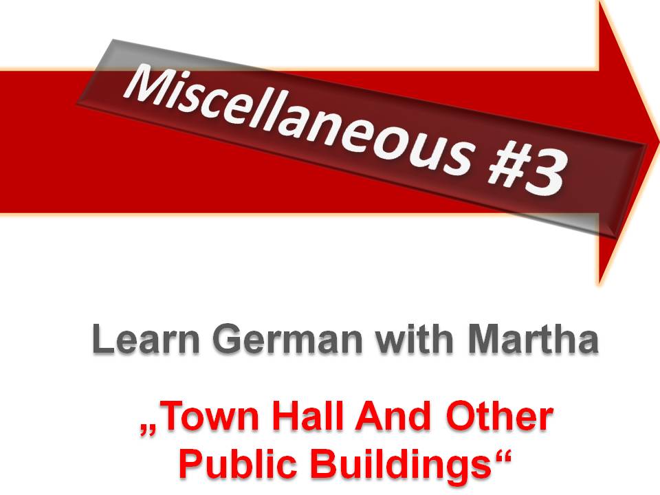 Prsentation - Miscelleanous - Public Buildings - Deckblatt