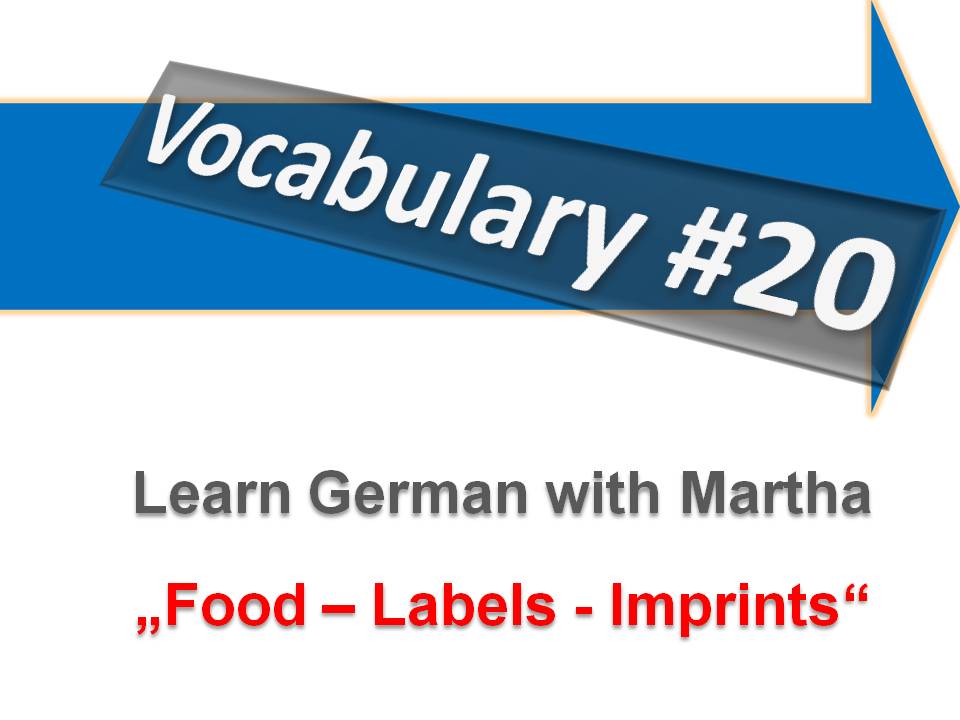 Prsentation - V20 - Food - Labels - Imprints - Deckblatt