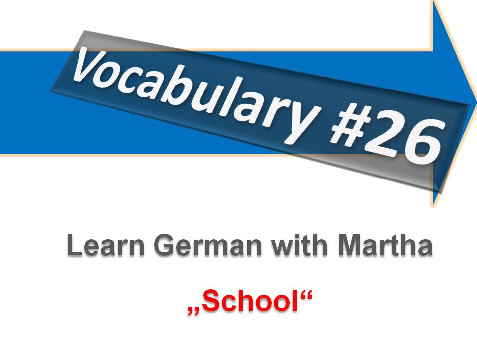 Prsentation - V26 - School -  Deckblatt