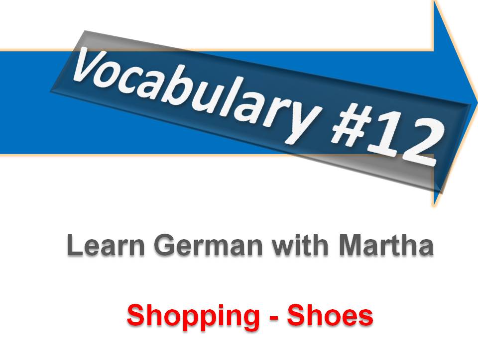 Prsentation - V 12 - Shopping - Shoes - Deckblatt